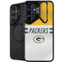 NFL Green Bay Packers White Striped Galaxy S24 FE Kickstand Case